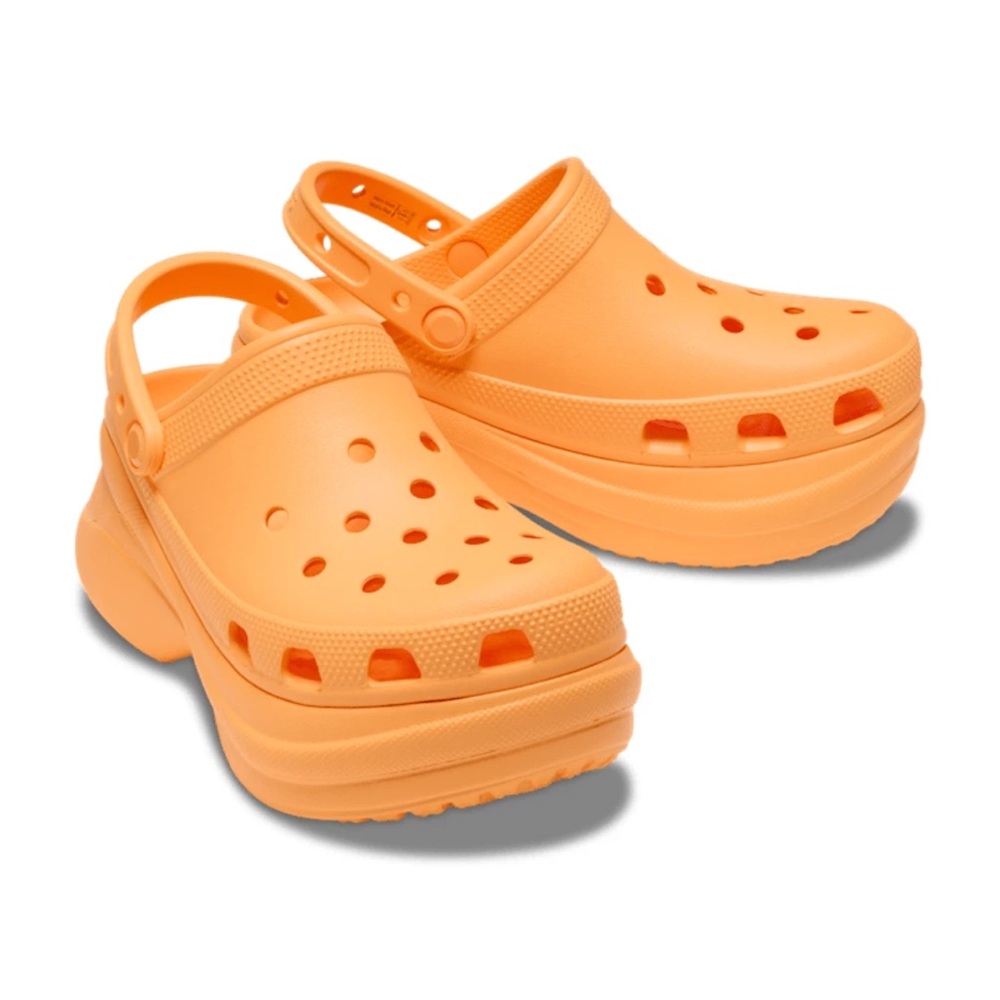 Crocs Classic Bae Clogs Platform Shoes Womens Size 9 Slip on - Picture 6 of 7